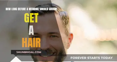 Groom's Guide: When to Get the Perfect Wedding Hair
