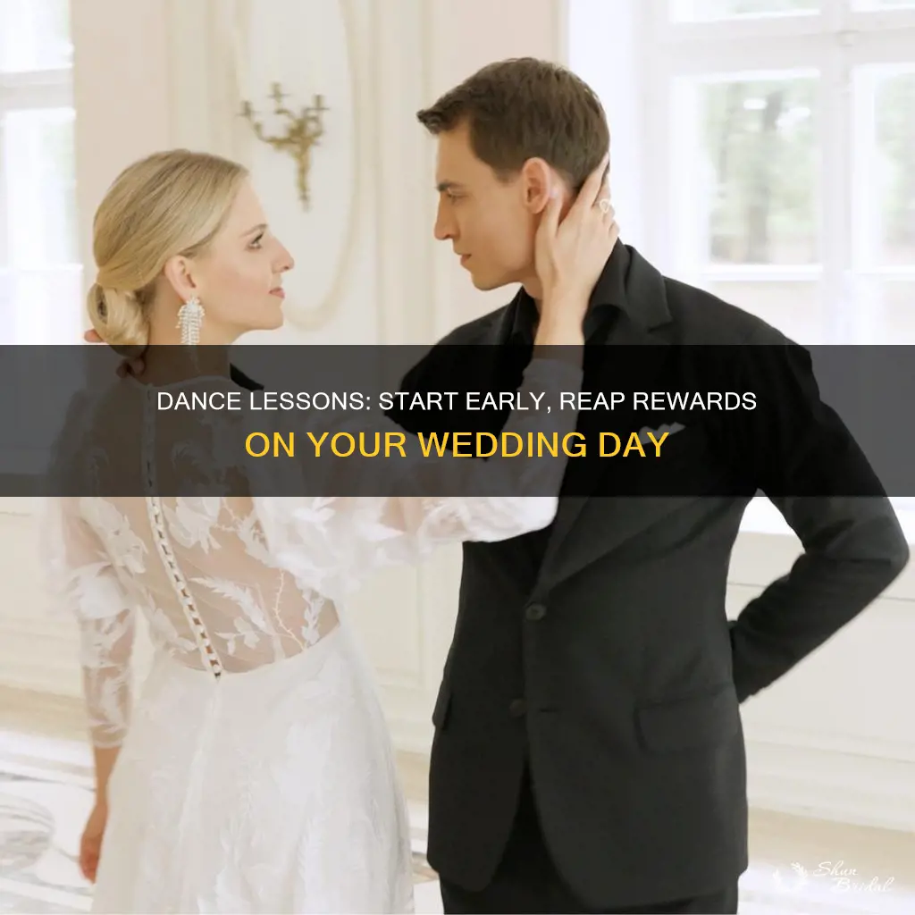 how long before a wedding should you take dance lessons