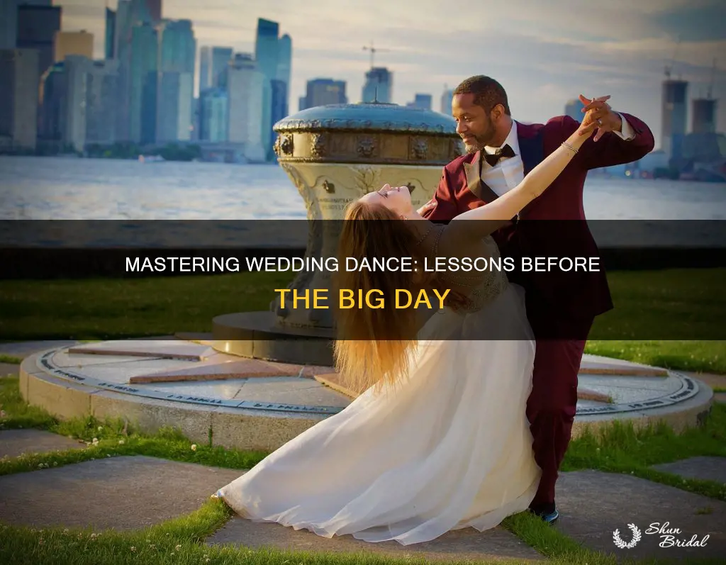 how long before a wedding should you take dance lessons