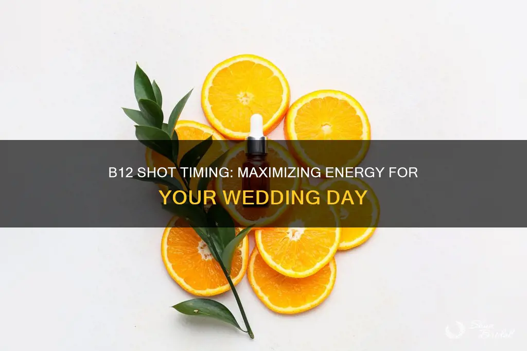 how long before my wedding should I take b12 shot