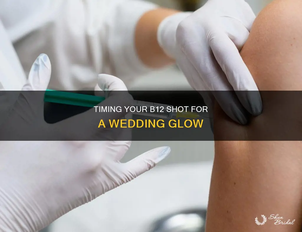 how long before my wedding should I take b12 shot