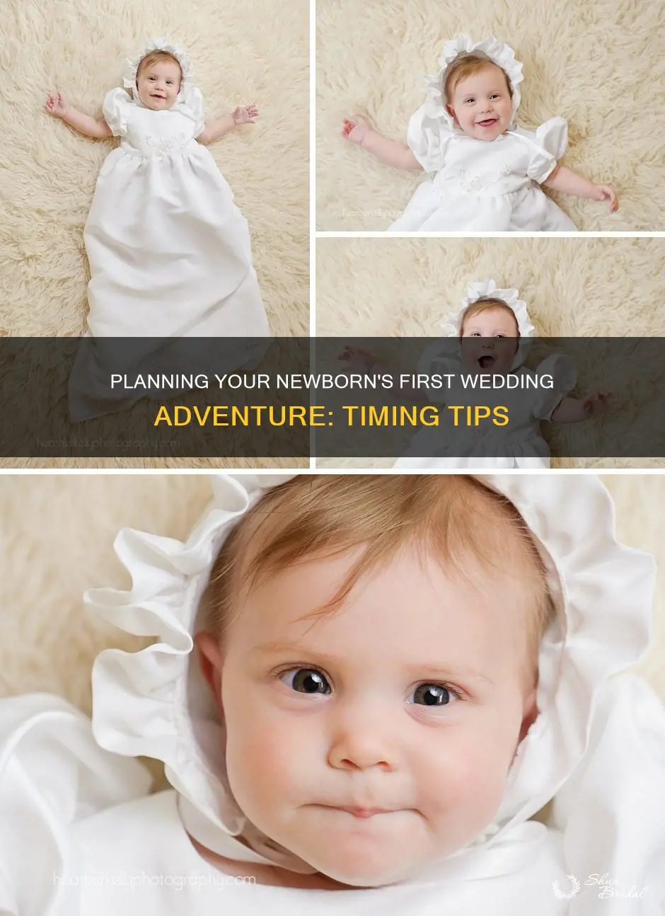 how long before taking newborn out to wedding