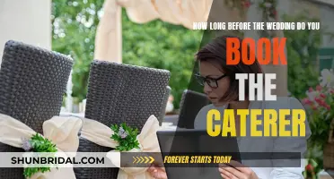 Booking a Wedding Caterer: How Far in Advance?