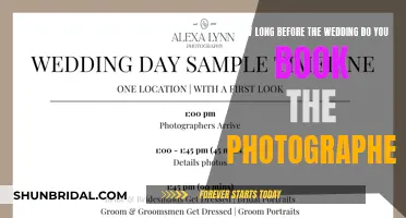 Booking a Wedding Photographer: How Far in Advance?