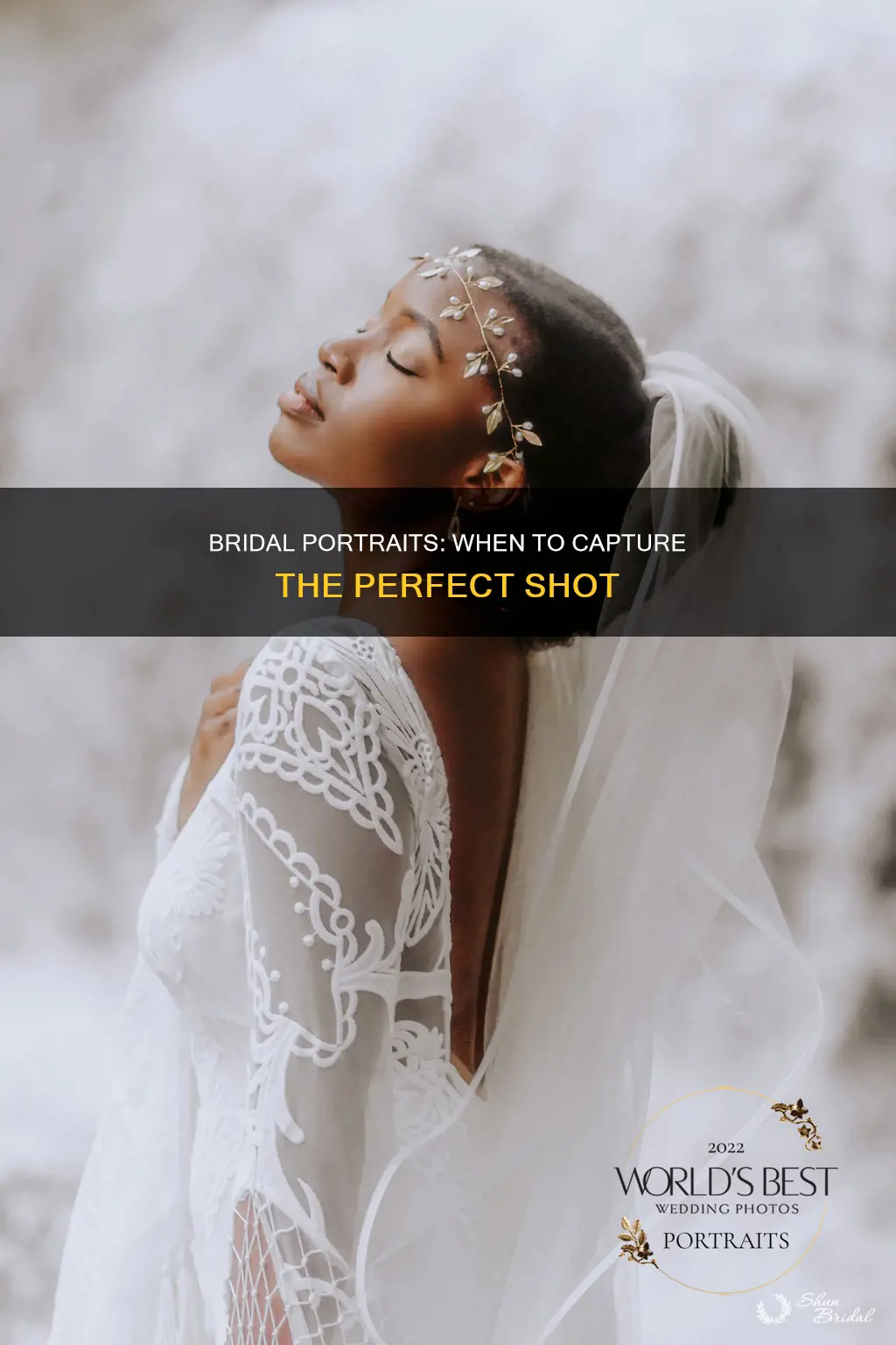 how long before the wedding do you do bridal portraits