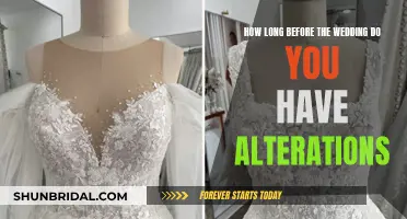 The Perfect Time for Wedding Dress Alterations