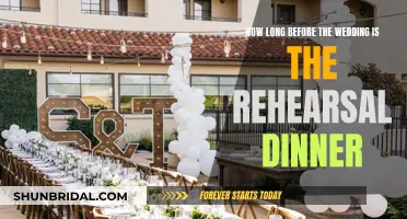 Rehearsal Dinner Timing: When to Expect the Wedding Eve Celebration