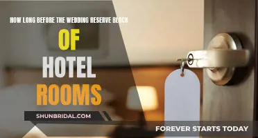 Reserve Hotel Rooms Early for Your Wedding Guests
