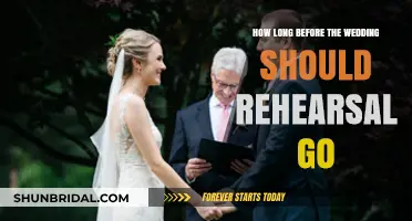 Perfect Timing: When to Schedule Your Wedding Rehearsal for Success