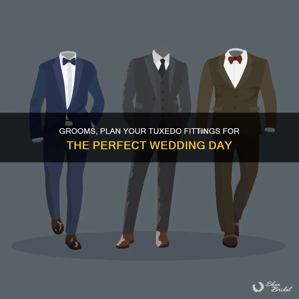 how long before the wedding should we have the tuxedos
