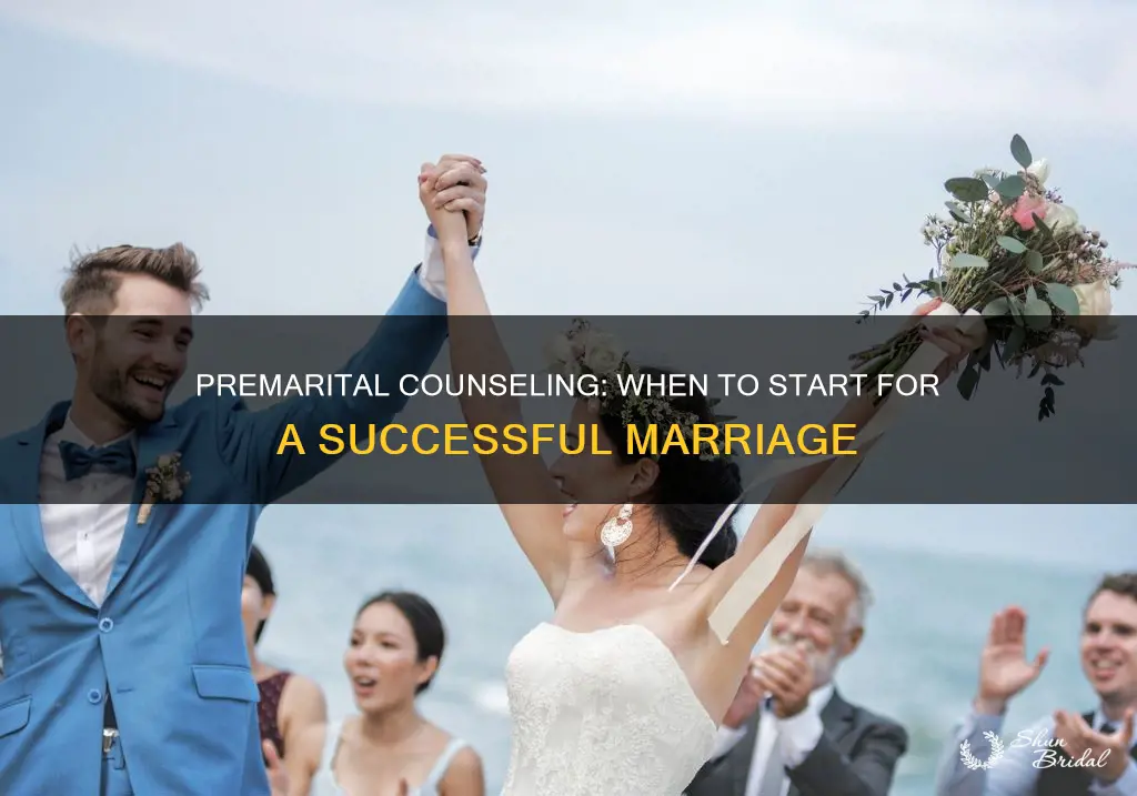 how long before the wedding should you do premarital counseling