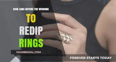Redipping Rings: Perfect Timing for a Wedding