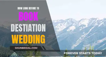 Book Your Destination Wedding: How Far in Advance?