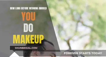 Makeup Timing for Your Wedding Day: When to Start?