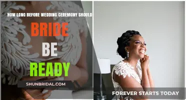 Perfect Timing: When Should the Bride Be Ready Before the Ceremony?