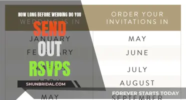 RSVPs: When to Send Them Before Your Wedding Day