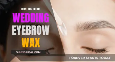 Perfect Brows for Your Wedding: Waxing Timeline