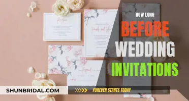 The Perfect Timing for Wedding Invitations