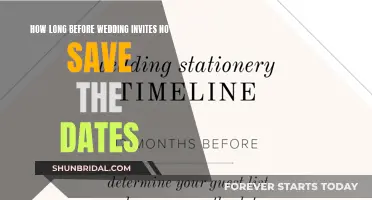 When to Send Wedding Invites Without Save-the-Dates