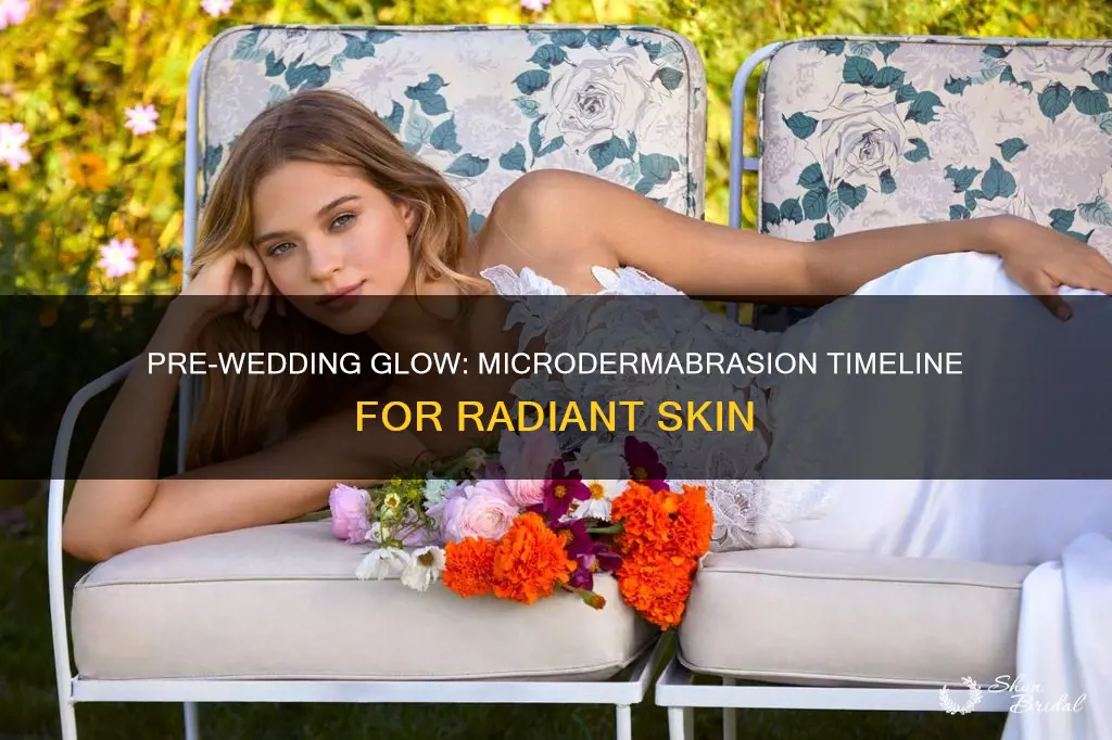 how long before wedding should I get microdermabrasion