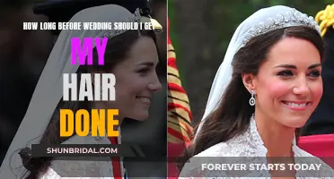 Planning Your Wedding Hair: Timing and Tips