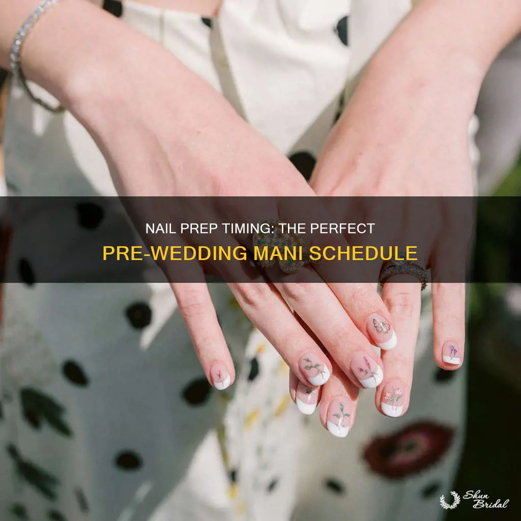 how long before wedding should I get nails done