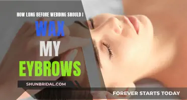 Perfect Brows: Waxing Timeline for Your Wedding Day