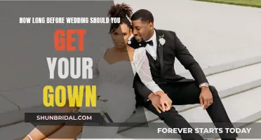 The Perfect Timeline for Your Dream Wedding Gown