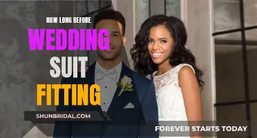 The Perfect Timeline for Wedding Suit Fittings