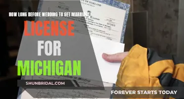 When to Get Your Michigan Marriage License