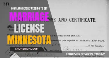When to Get Your Marriage License in Minnesota