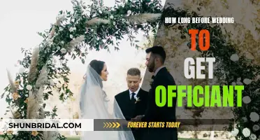 Choosing an Officiant: Timing for a Perfect Wedding Ceremony