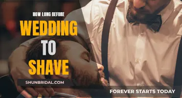 Pre-Wedding Shave: Timing Tips for a Smooth Look