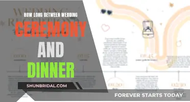 Planning the Perfect Wedding: Timing Your Ceremony and Dinner