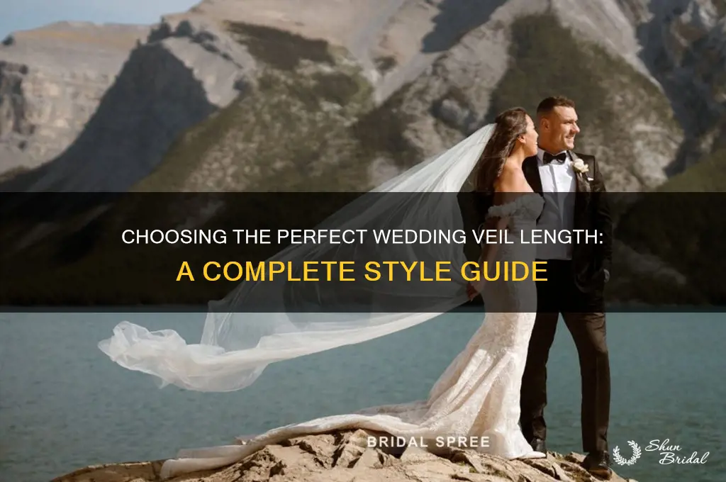how long can a wedding veil be
