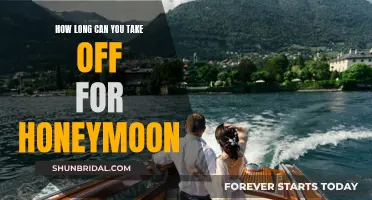 Honeymoon Length: Planning the Perfect Post-Wedding Getaway