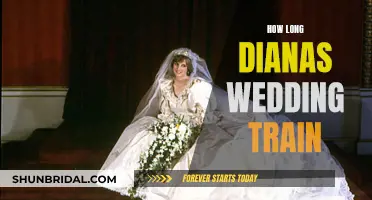 The Extravagant Length of Princess Diana's Wedding Train