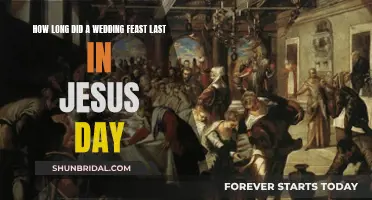 Jesus' Wedding Feast: How Long Did They Last?
