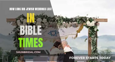 Jewish Wedding Traditions: Ancient Ceremonies and Their Duration