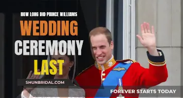 A Royal Wedding: Prince William's Ceremony Duration Revealed