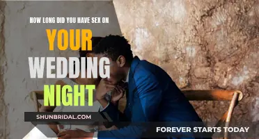 Wedding Night Sex: How Long Does It Last?