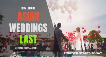The Extravagant Duration of Asian Weddings