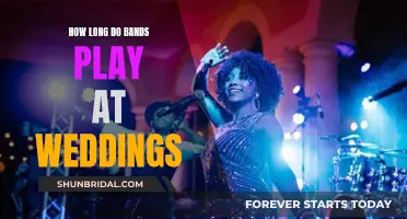 Wedding Band Timings: How Long Should They Play For?