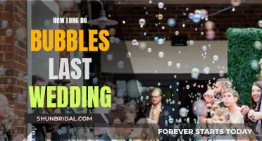 The Science of Wedding Bubble Durability: A Guide to Lasting Memories