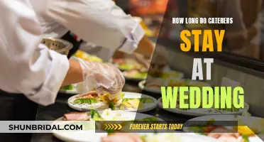 Caterers' Presence at Weddings: How Long is Too Long?