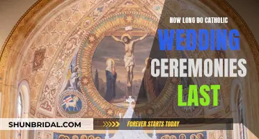 Catholic Wedding Ceremonies: Duration and Details Explained