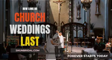 The Duration of Church Weddings: How Long Do They Last?