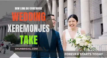 A Quick Courthouse Wedding: How Long Does It Take?