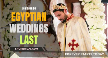 Egyptian Wedding Extravaganza: How Long Do They Last?