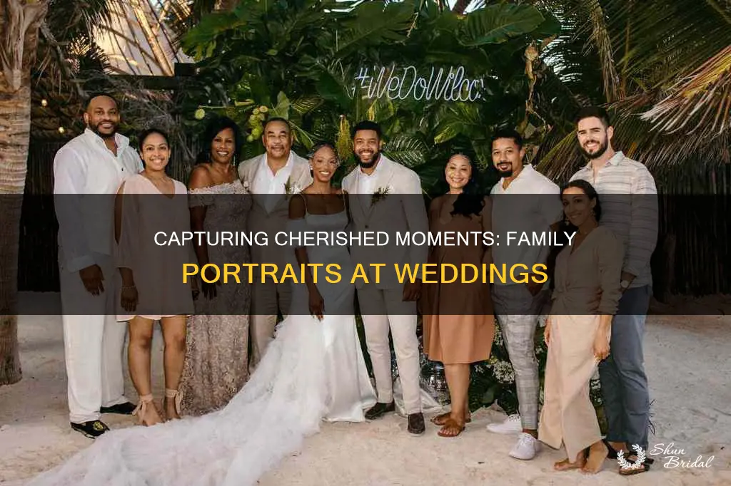 how long do family portraits take wedding